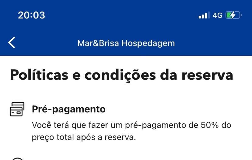 Mar&Brisa Hospedagem Penha  Eksteriør bilde
